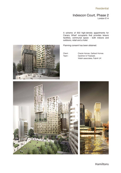 Indescon Court, Phase 2, London E14